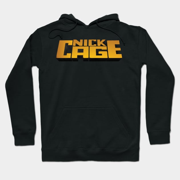 Nick Cage Hoodie by BeezleBubRoss